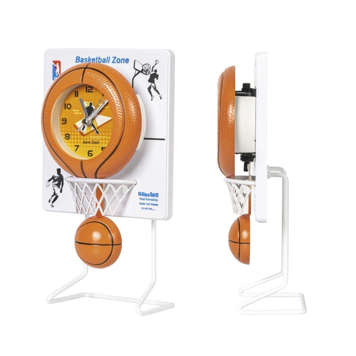 Reloj Despertador Inalámbrico Básquetbol-5