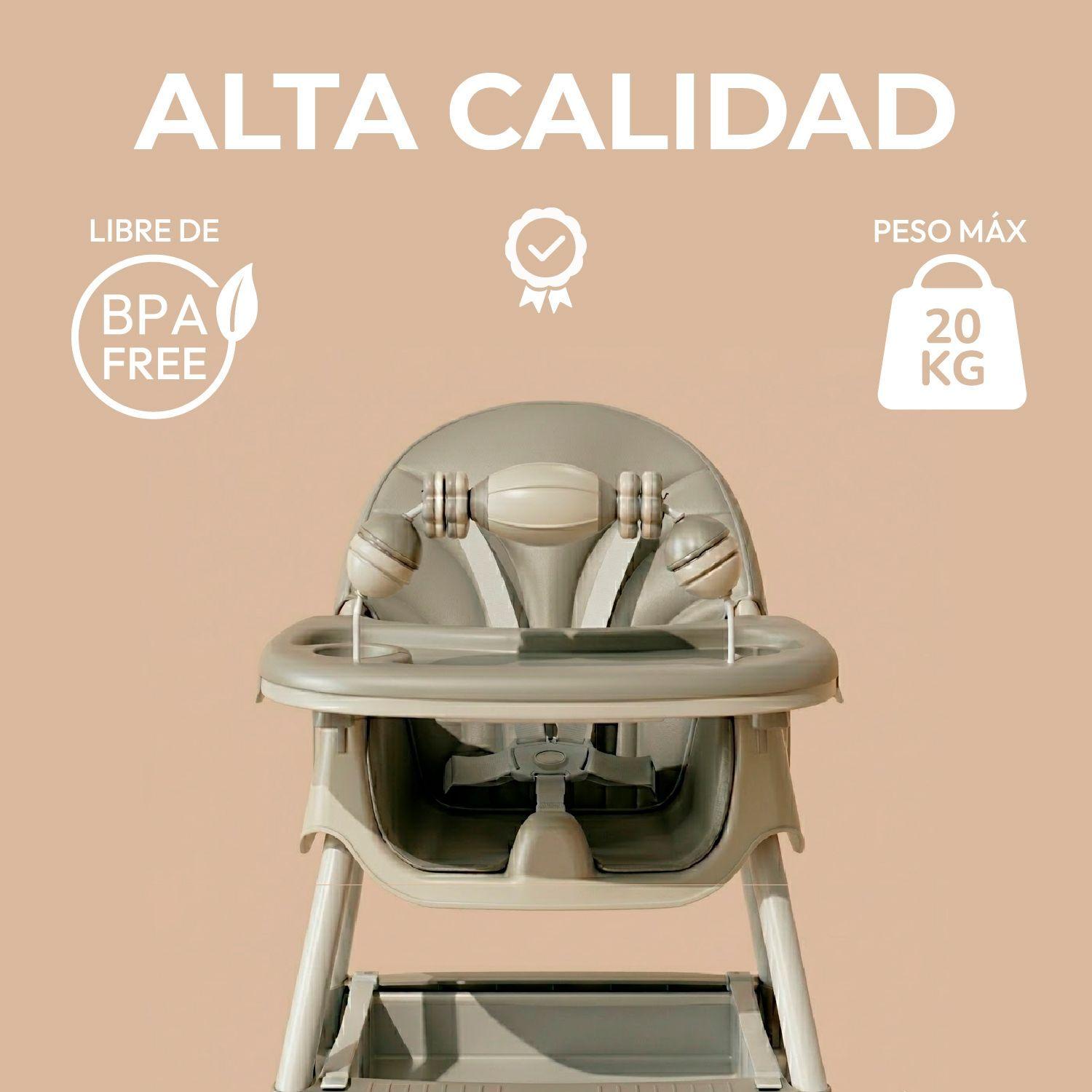 Silla Comer Bebe Doble Altura Safe Baby Entretenida-6