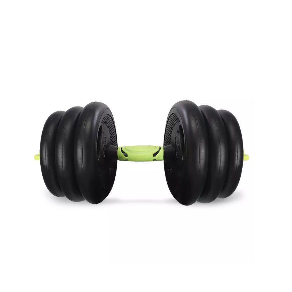 Set de Mancuernas 20 Kg con Union Light Green-3