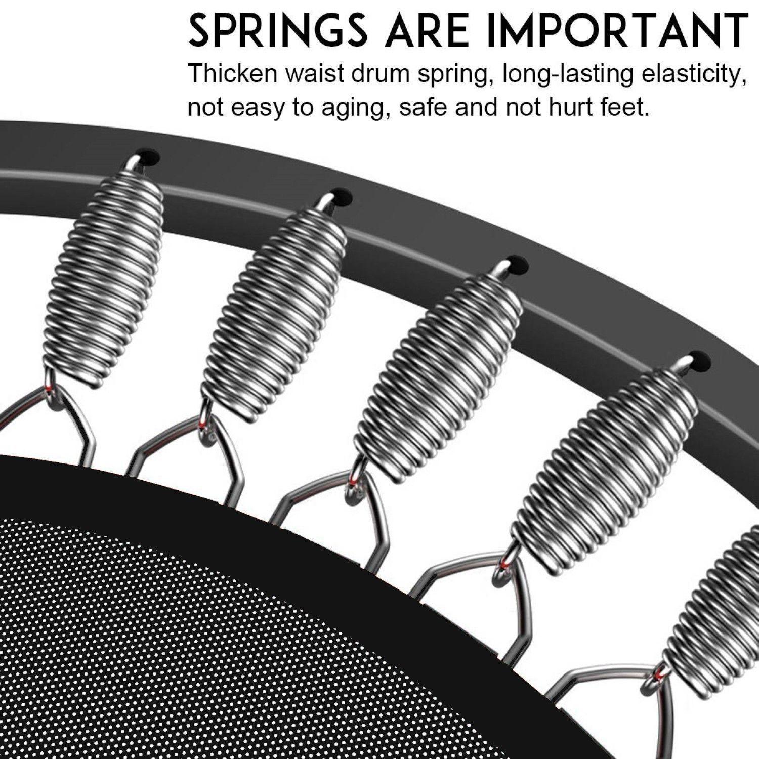 Trampolin 100 cms., saltarina, con cobertor Power Jump-2