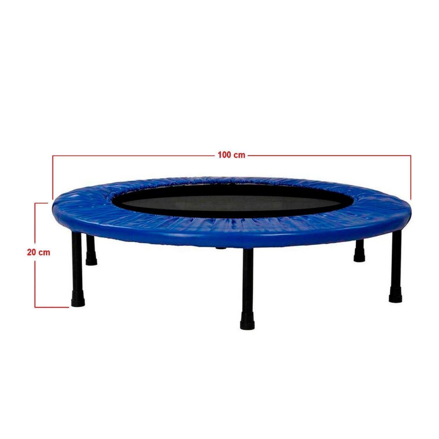 Trampolin 100 cms., saltarina, con cobertor Power Jump-4