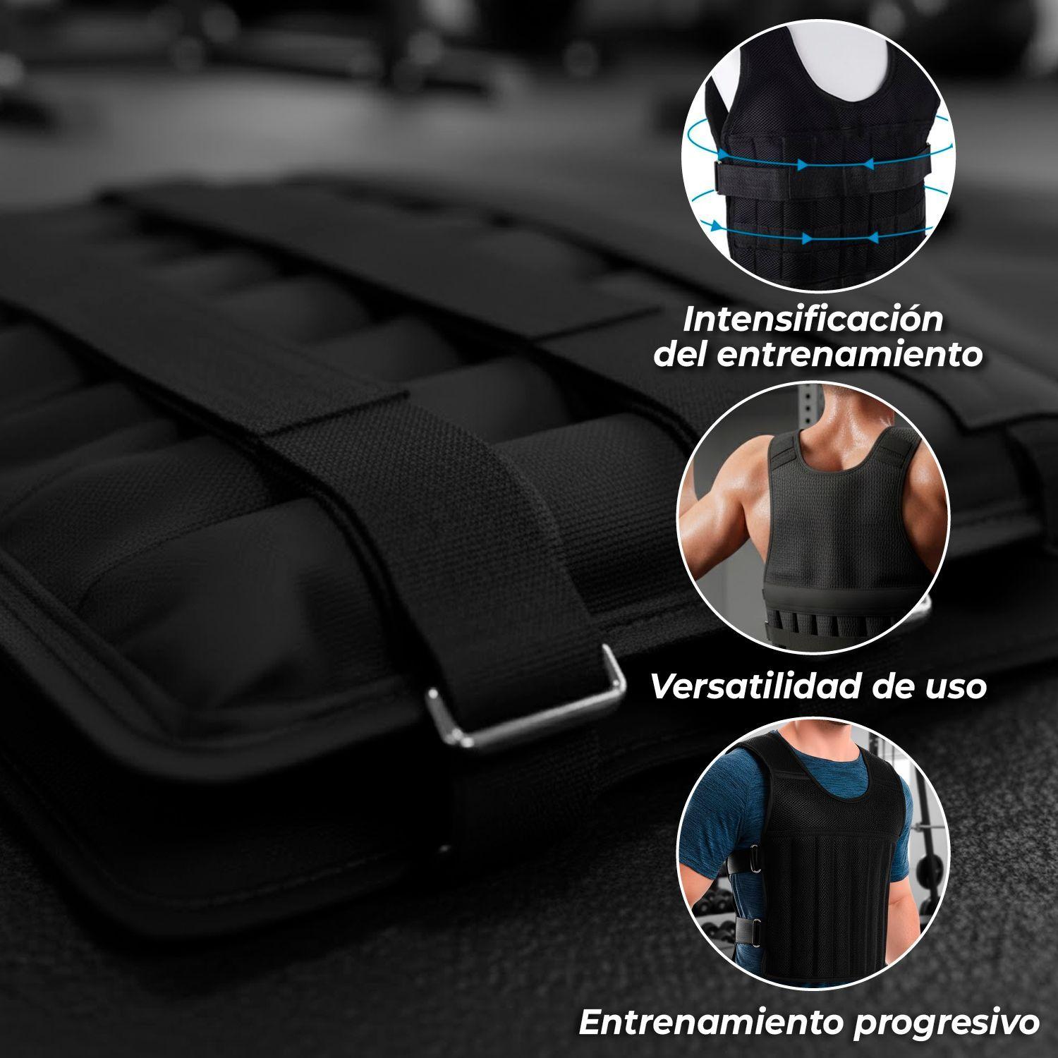 Chaleco Lastre Peso Entrenamiento Pro Crossfit 10k-3