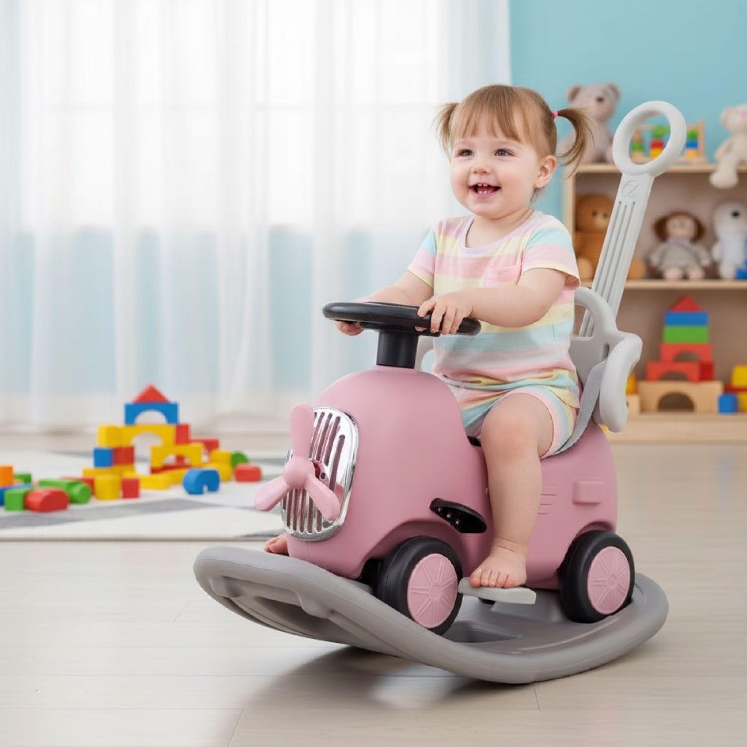 Mecedora Andador con Mango 2 en 1 Avioncito-3