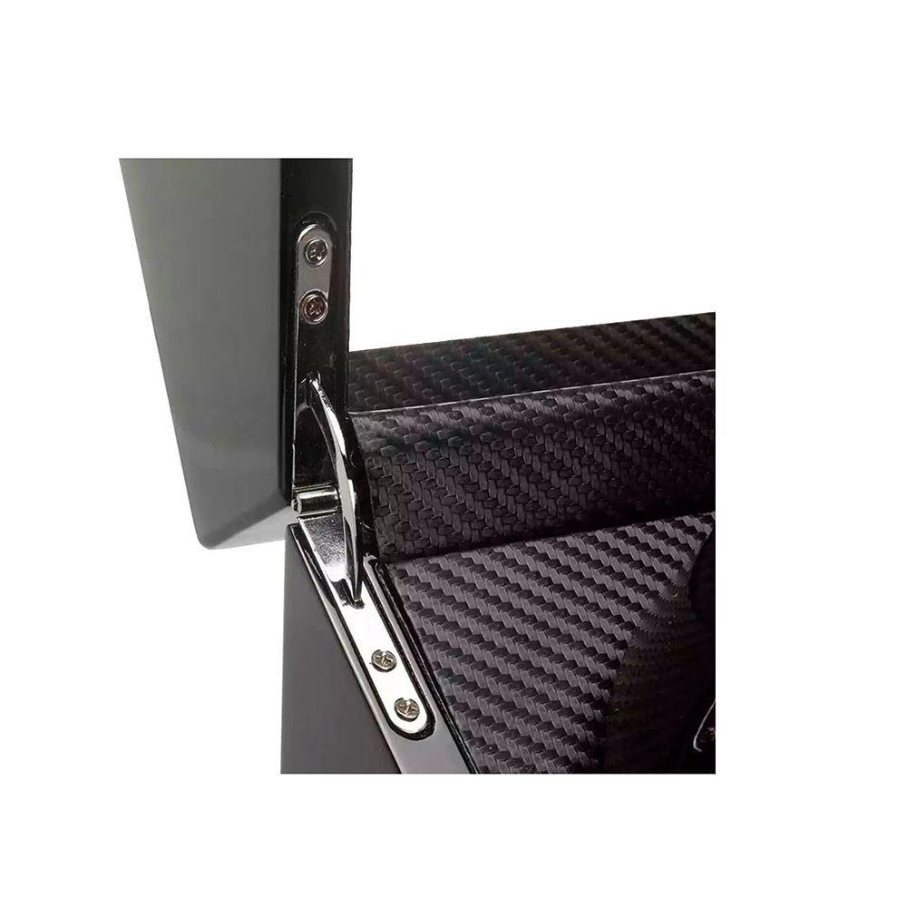 Caja Organizadora 4 Relojes Automaticos Negro-2