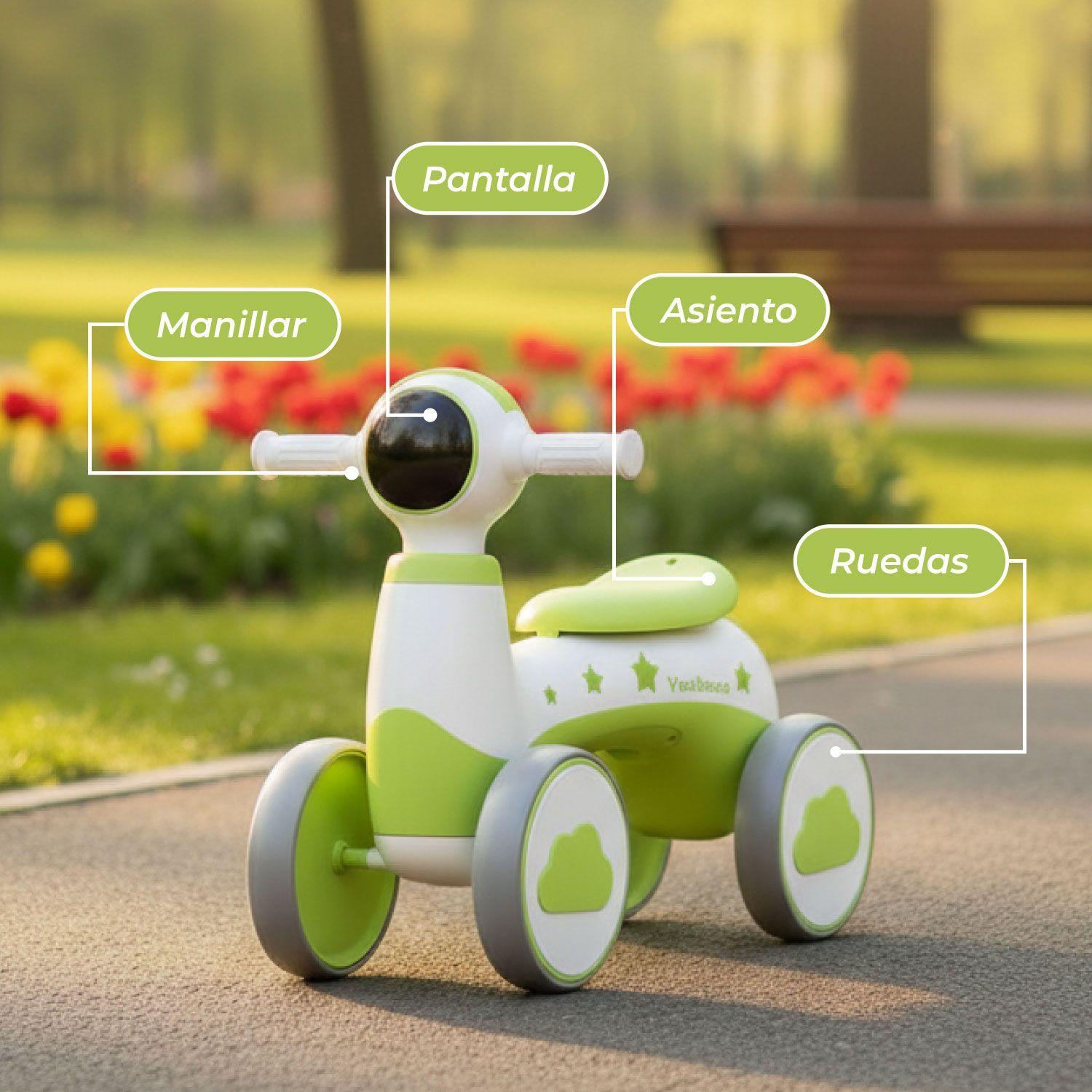 Correpasillos Caminador Andador Antivuelco Luces Y Sonido-4