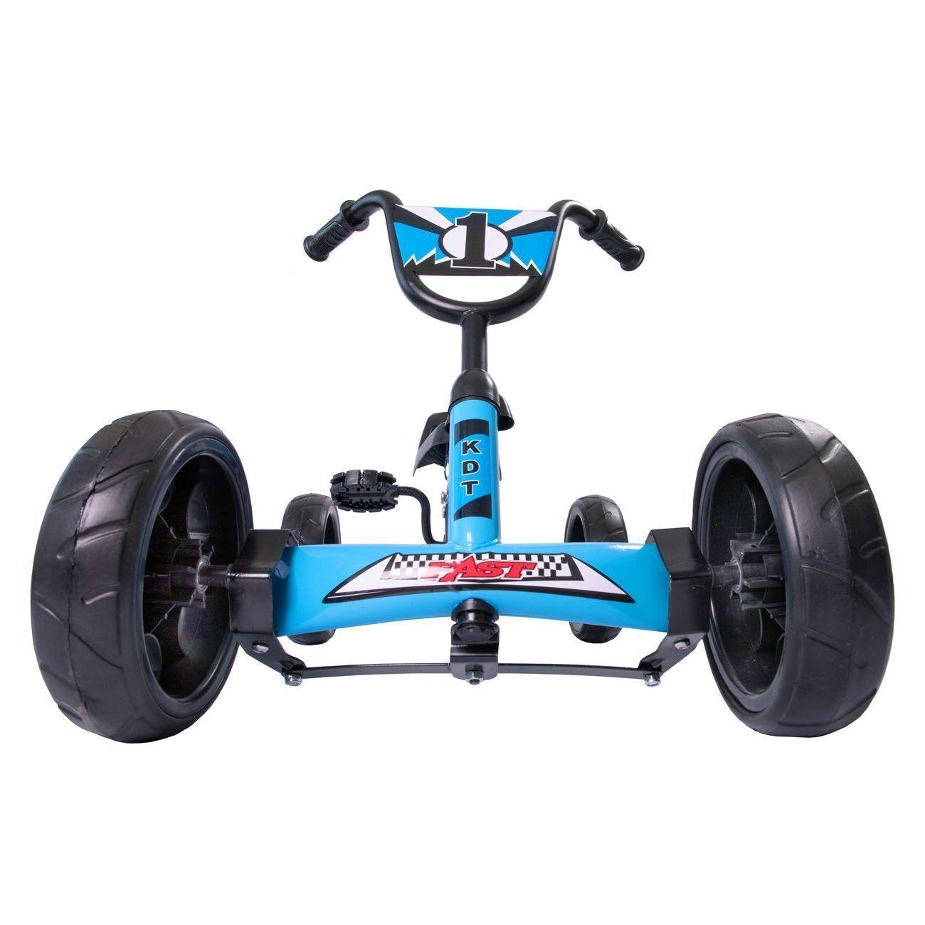 Go Kart Racing Metalico Auto A Pedales Niños-5