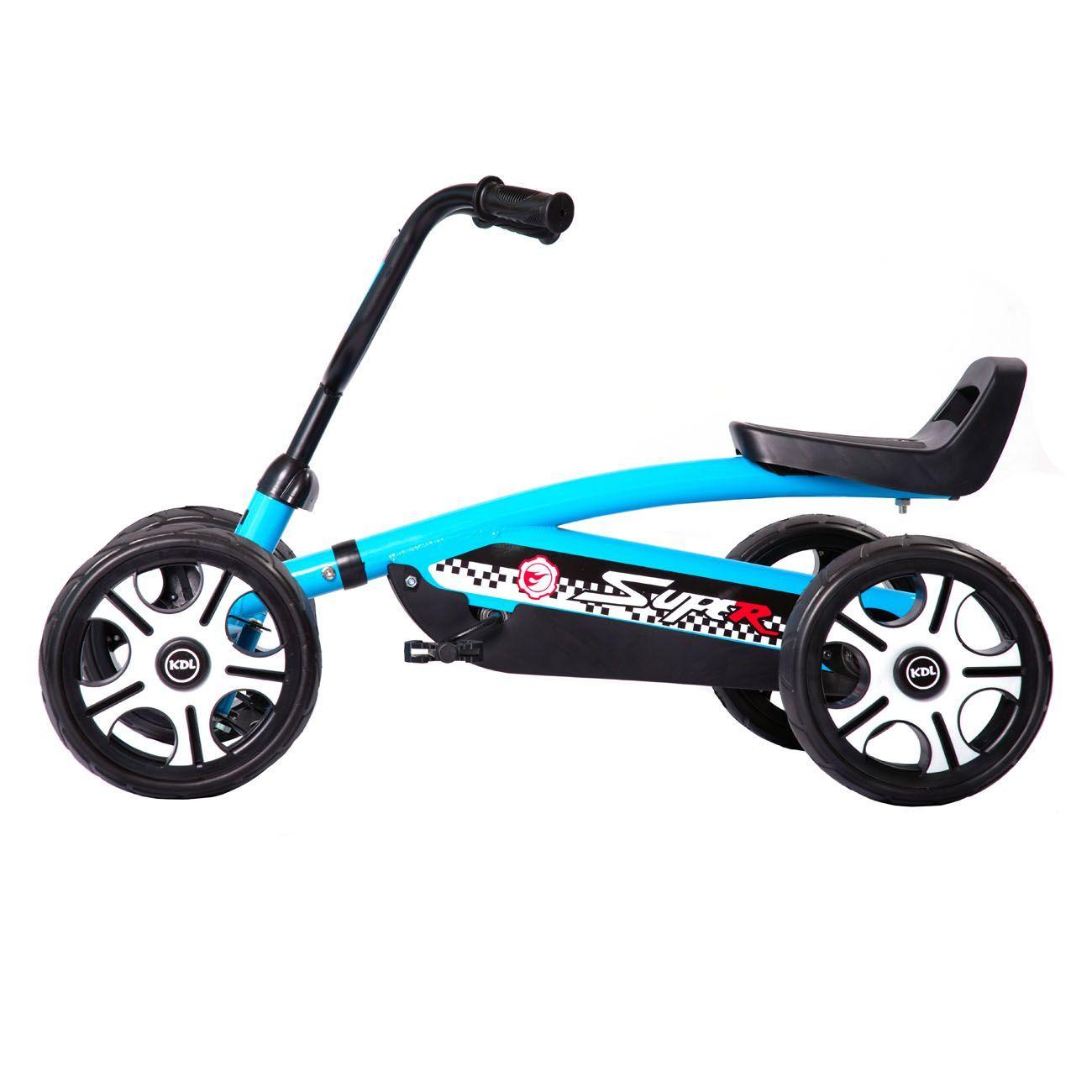 Go Kart Racing Metalico Auto A Pedales Niños-3