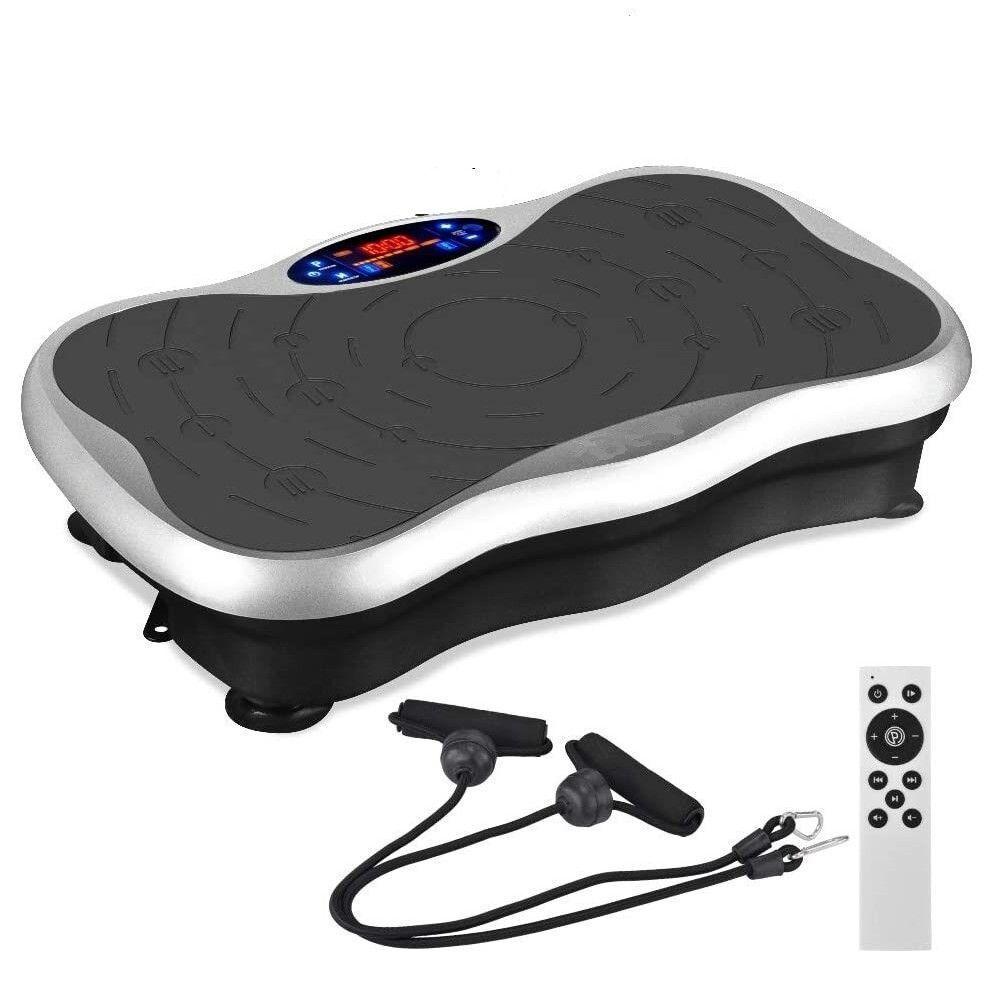 Plataforma Vibratoria Pro Fitness Mariposa Con Bandas-2