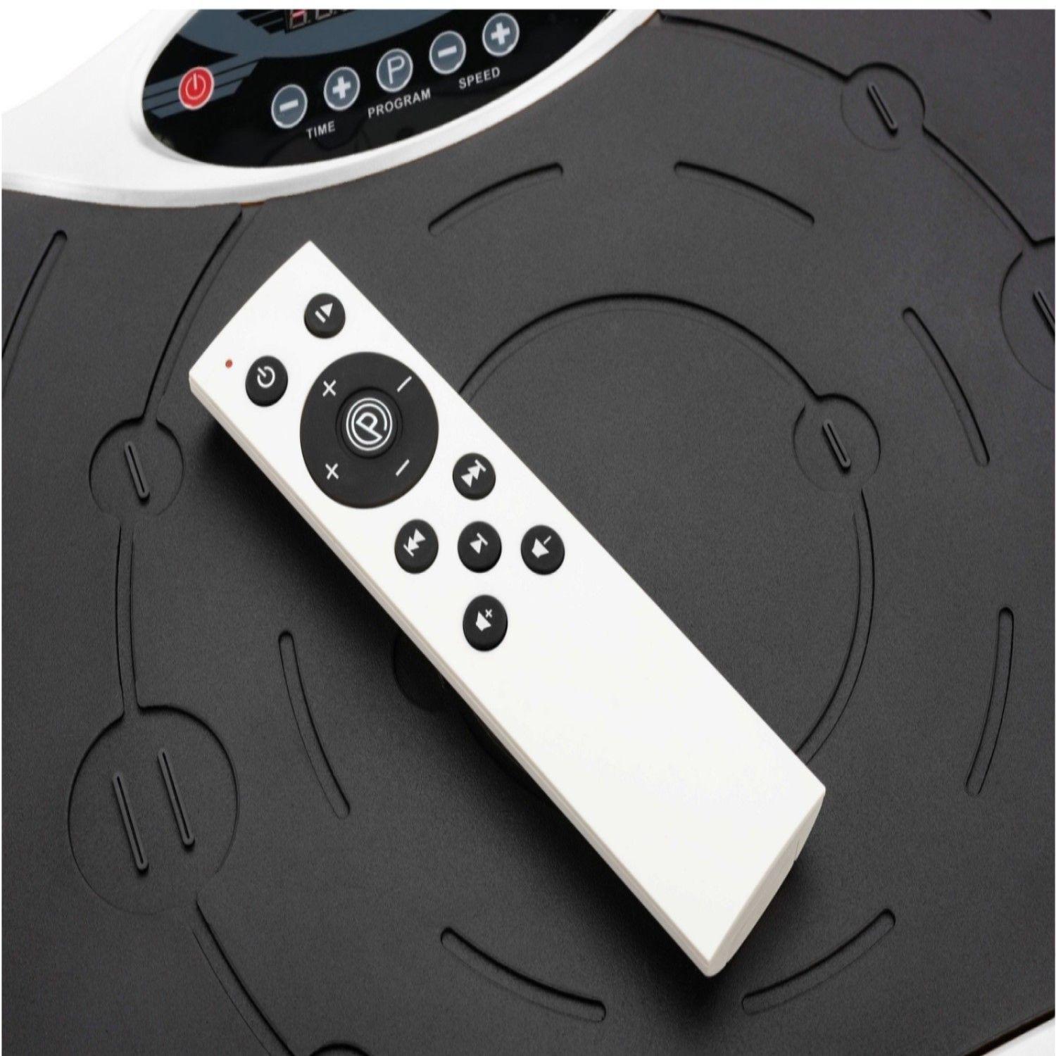 Plataforma Vibratoria Pro Fitness Mariposa Con Bandas-5