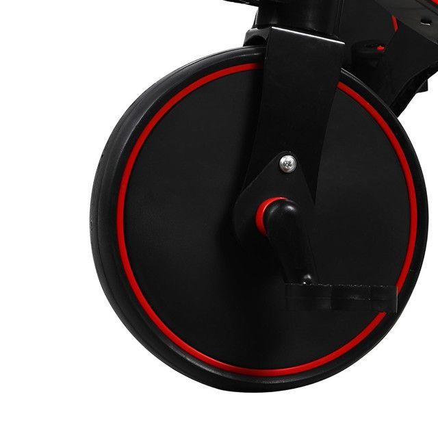 Triciclo Correpasillos Bicicleta de Aprendizaje Multiposiciones 3 En 1 Rojo-6