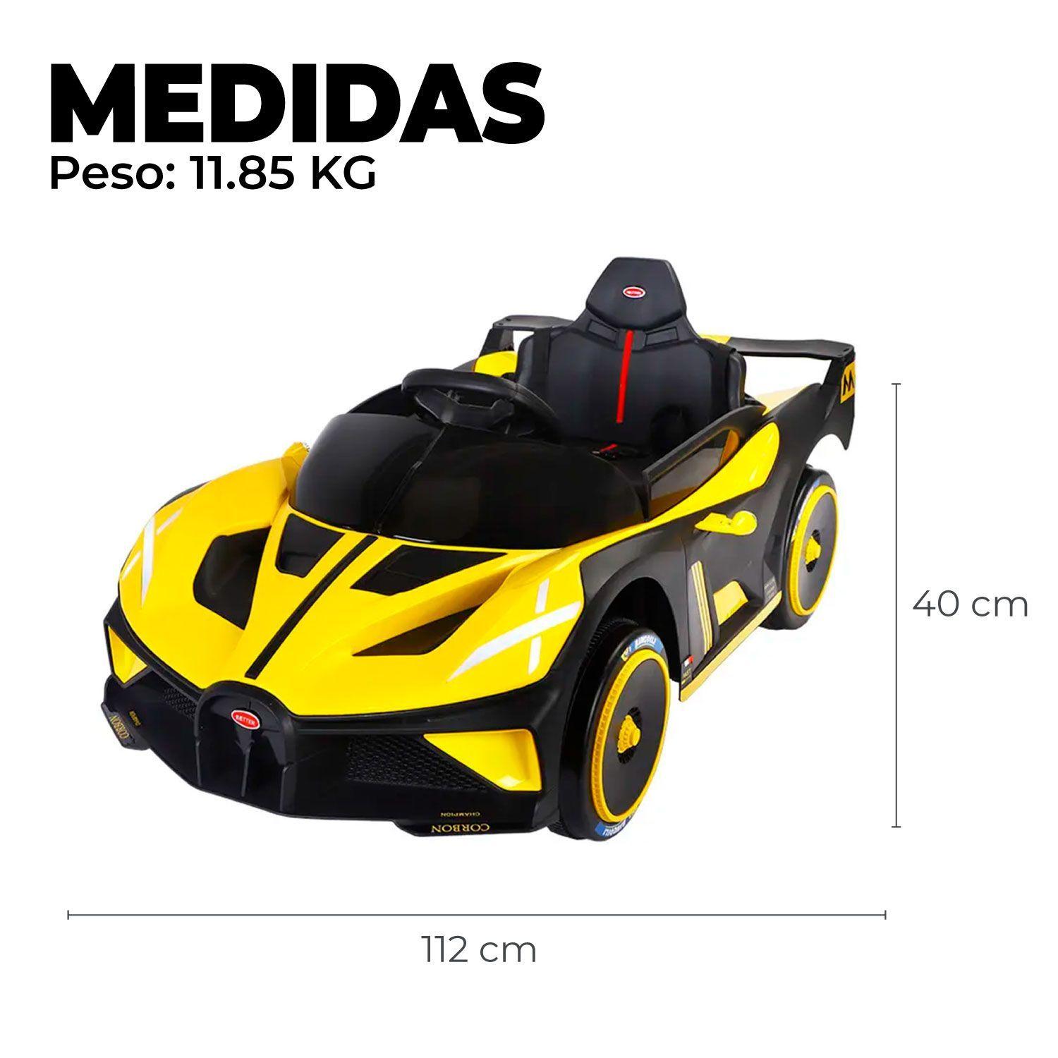Auto Electrico Deportivo Con Control Remoto, Luces Y Sonido-1
