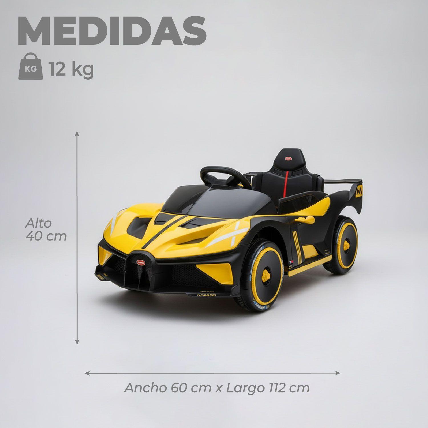 Auto Electrico Deportivo Con Control Remoto, Luces Y Sonido-2