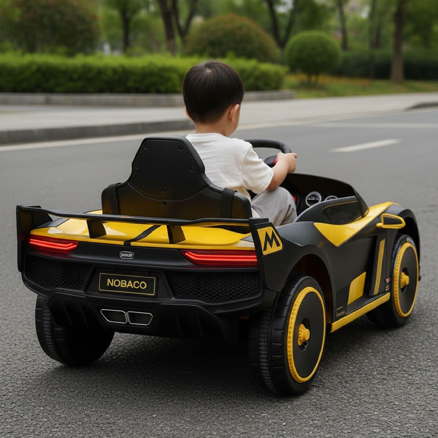 Auto Electrico Deportivo Con Control Remoto, Luces Y Sonido-4