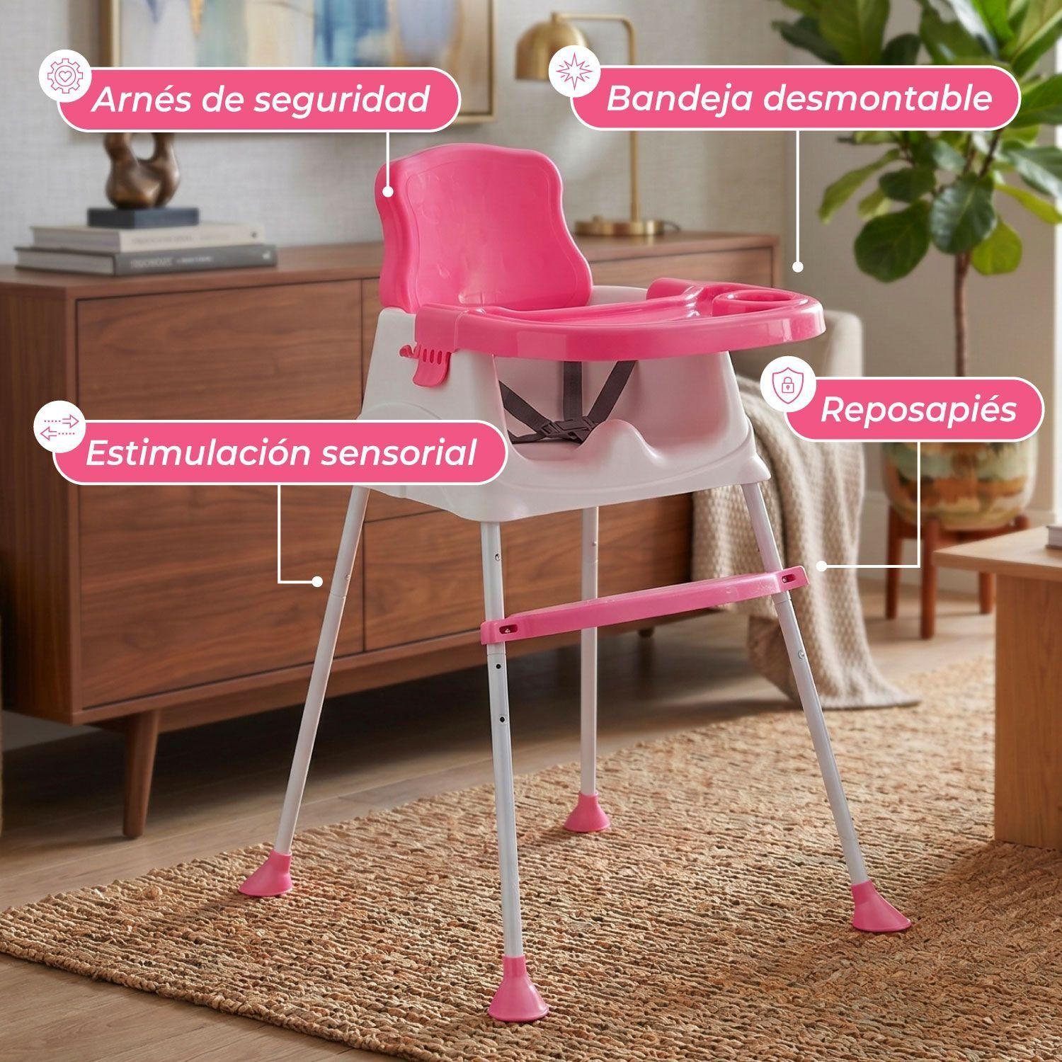 Silla De Comer Para Bebe / Niño altura Ajustable 3 en 1-5