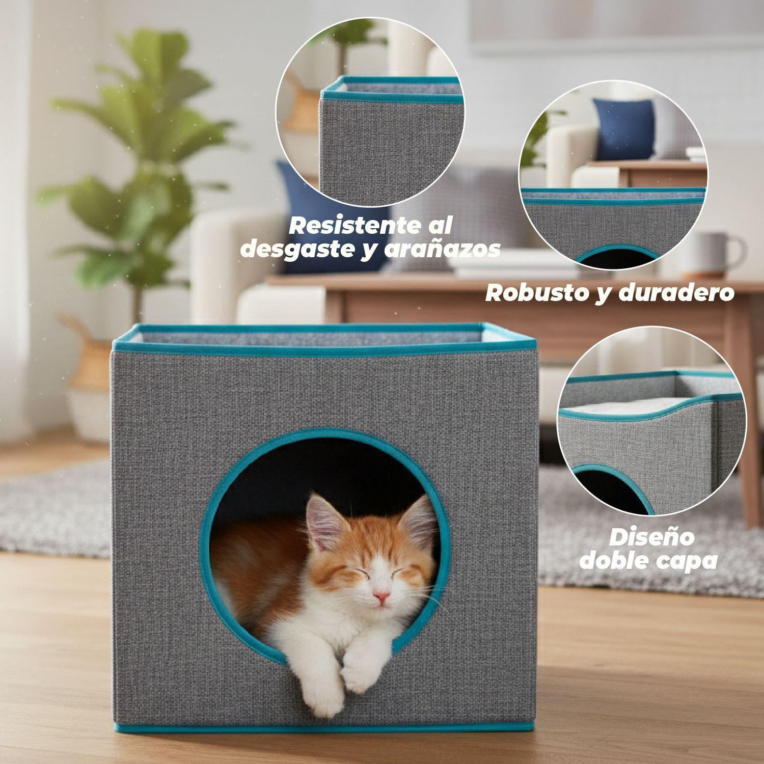 Cama Mascota Soft Confort Transportable Con Techo 39cm-3