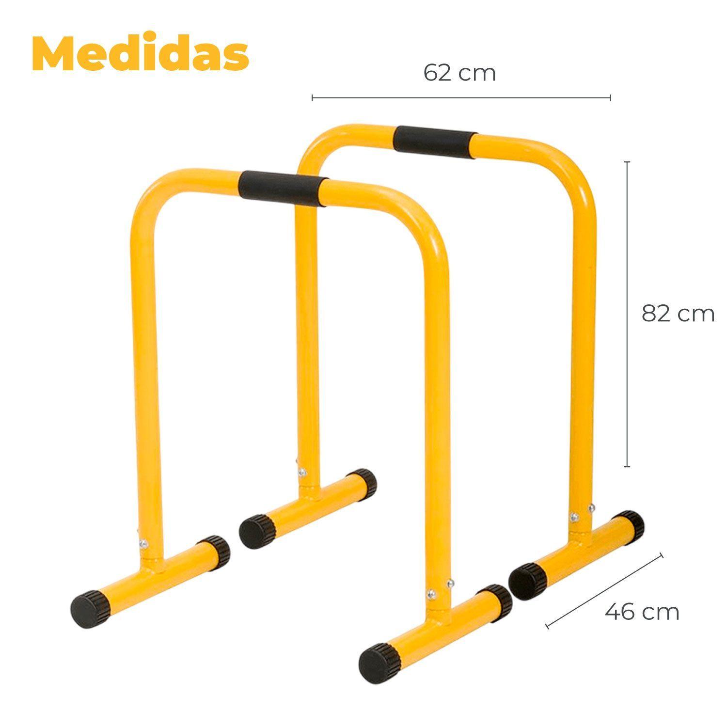 Barras Paralelas Fitness Leberts Calistenia-3