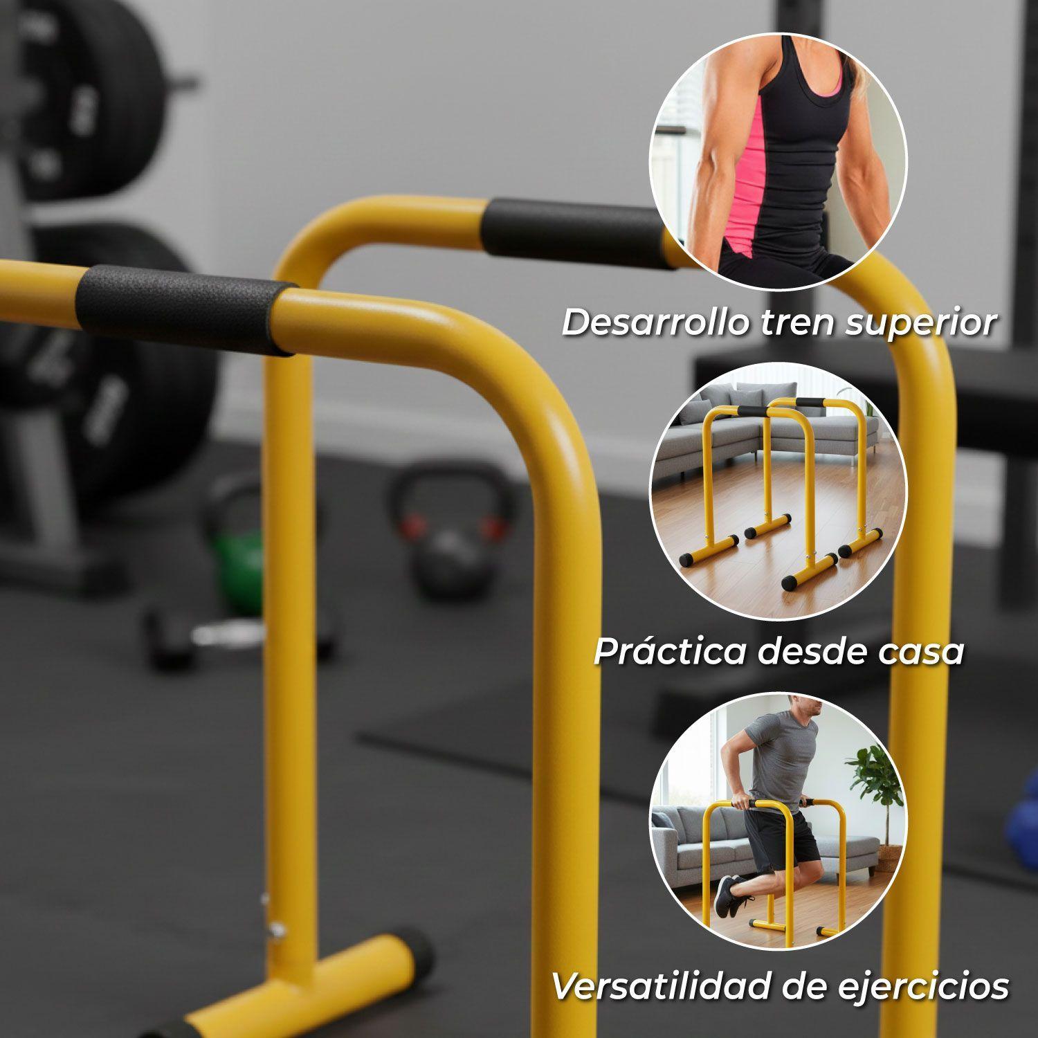 Barras Paralelas Fitness Leberts Calistenia-3