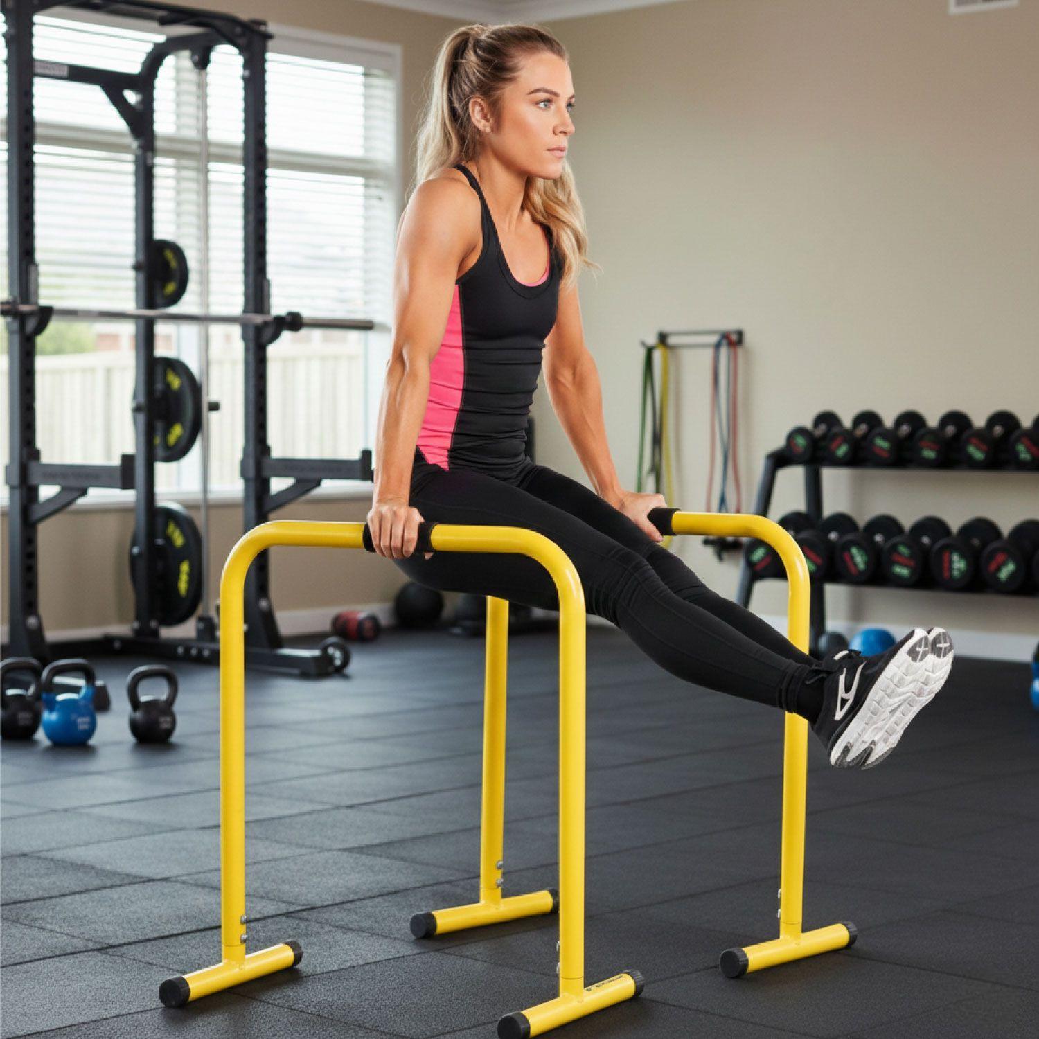 Barras Paralelas Fitness Leberts Calistenia-4