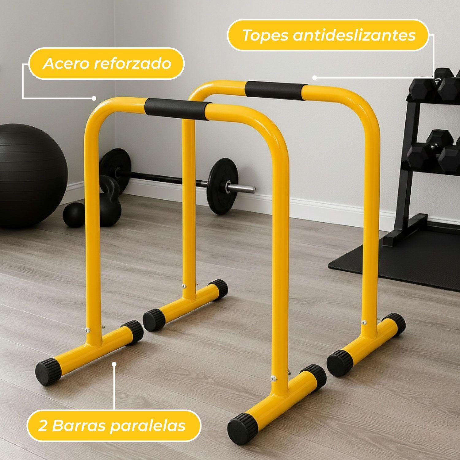 Barras Paralelas Fitness Leberts Calistenia-5
