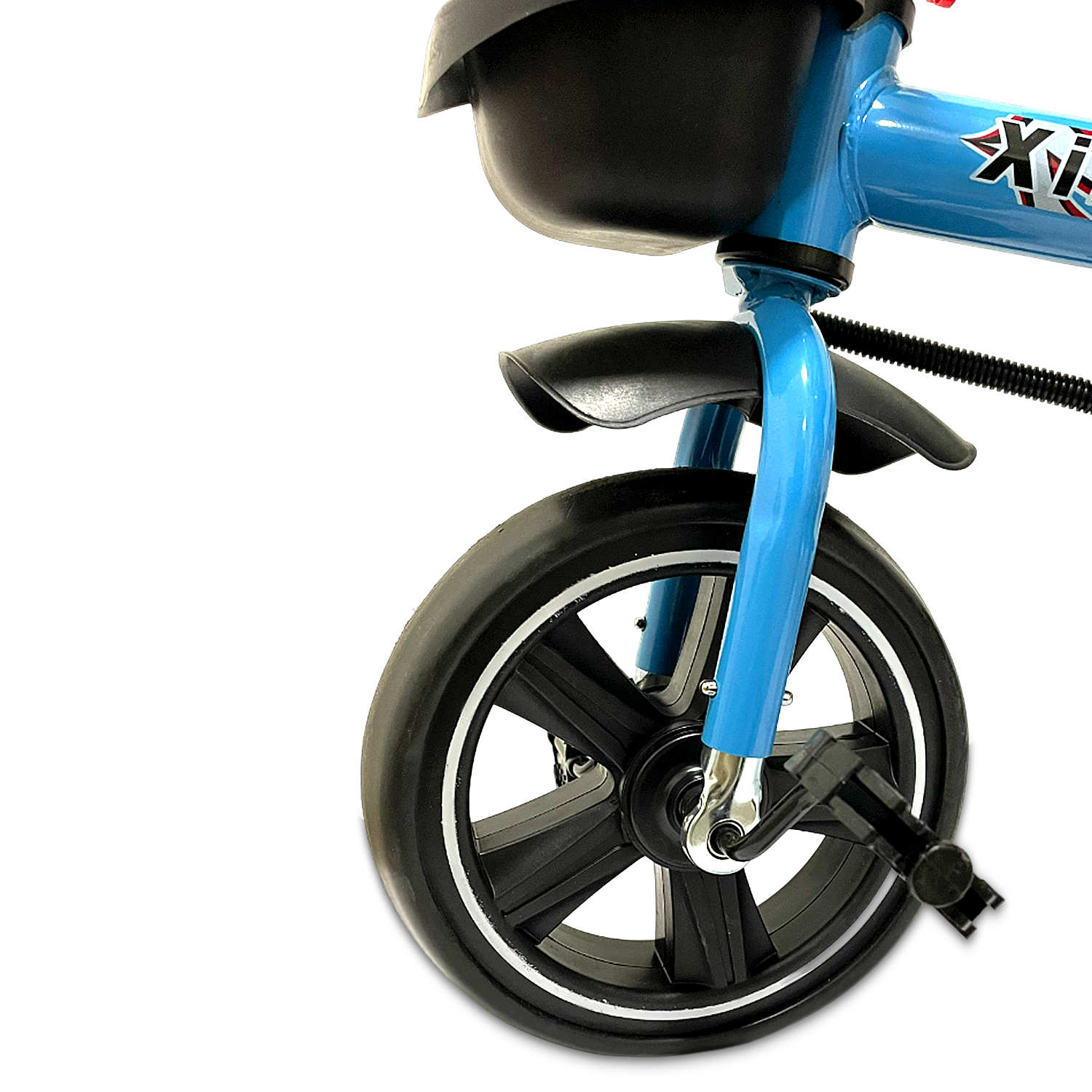 Coche Triciclo 3 en 1 Celeste-4