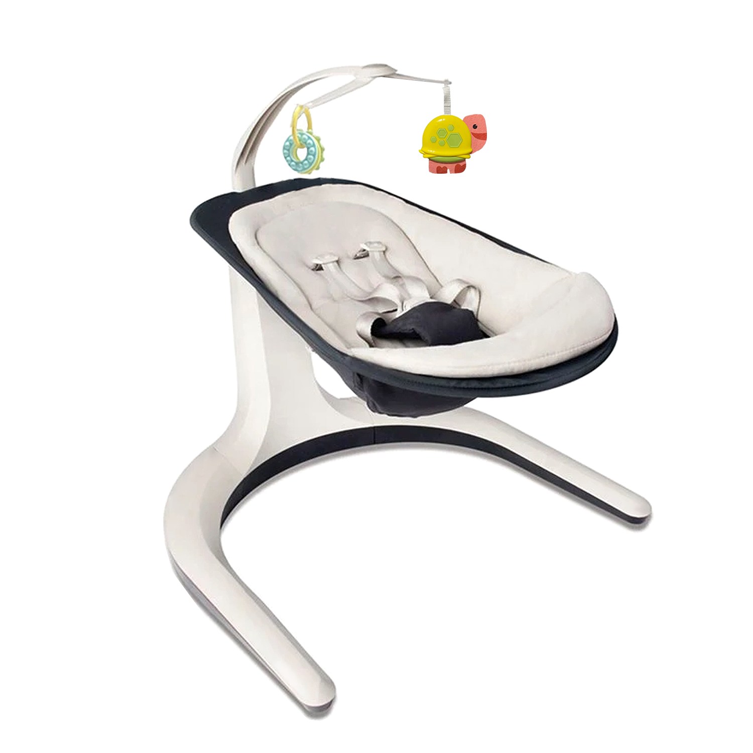 Silla Mecedora Inteligente para Bebé con Melodías Balanceo y Vibración-0