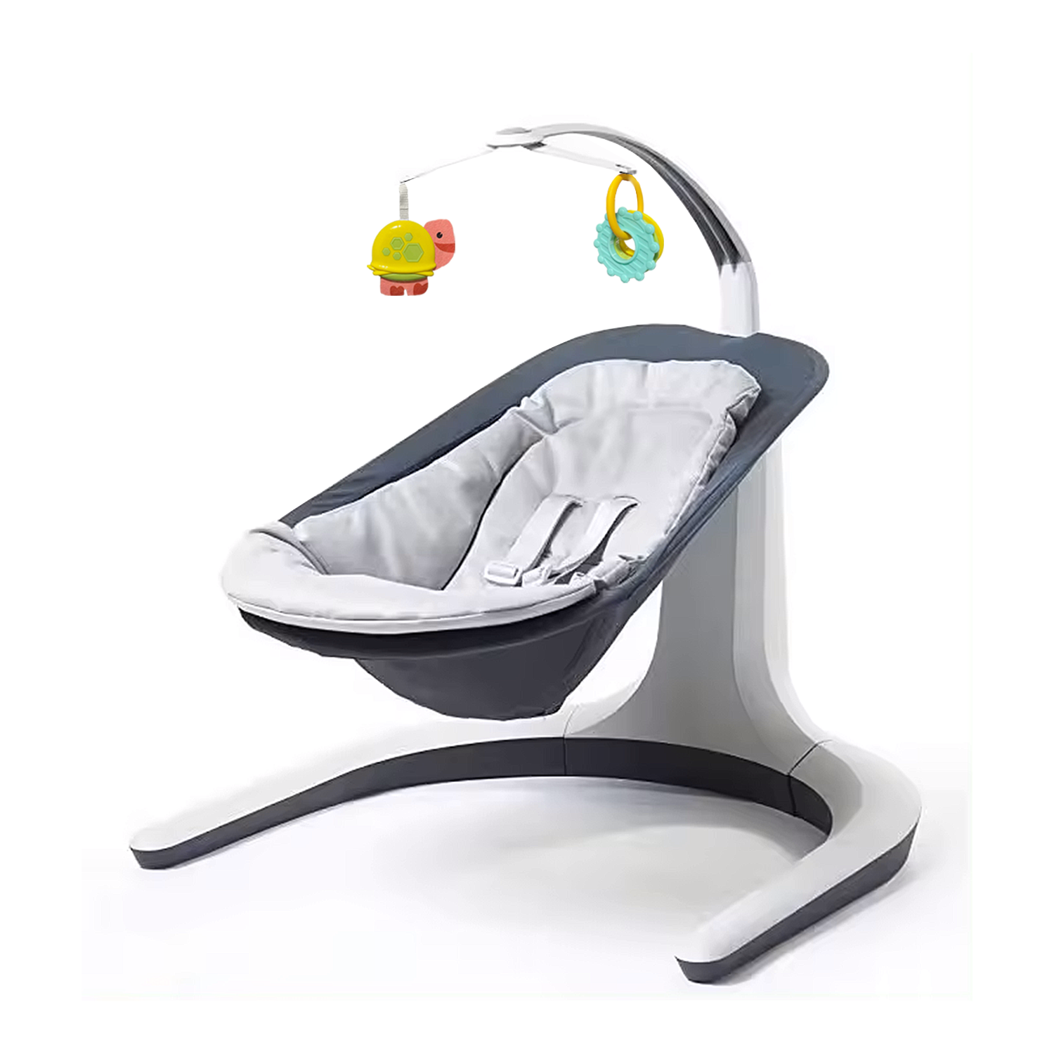 Silla Mecedora Inteligente para Bebé con Melodías Balanceo y Vibración-2