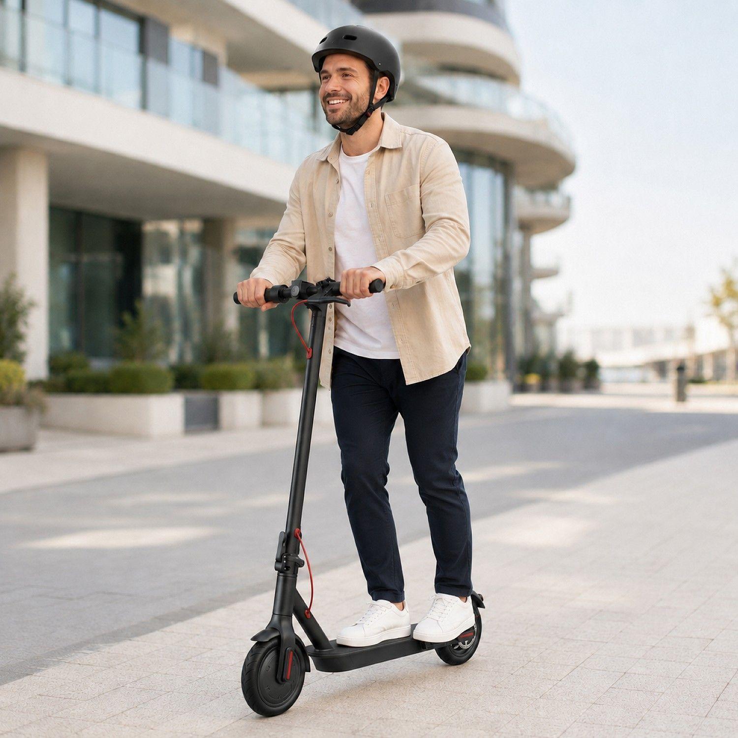 Scooter Electrico Plegable Pantalla Digital Bluetooth-1
