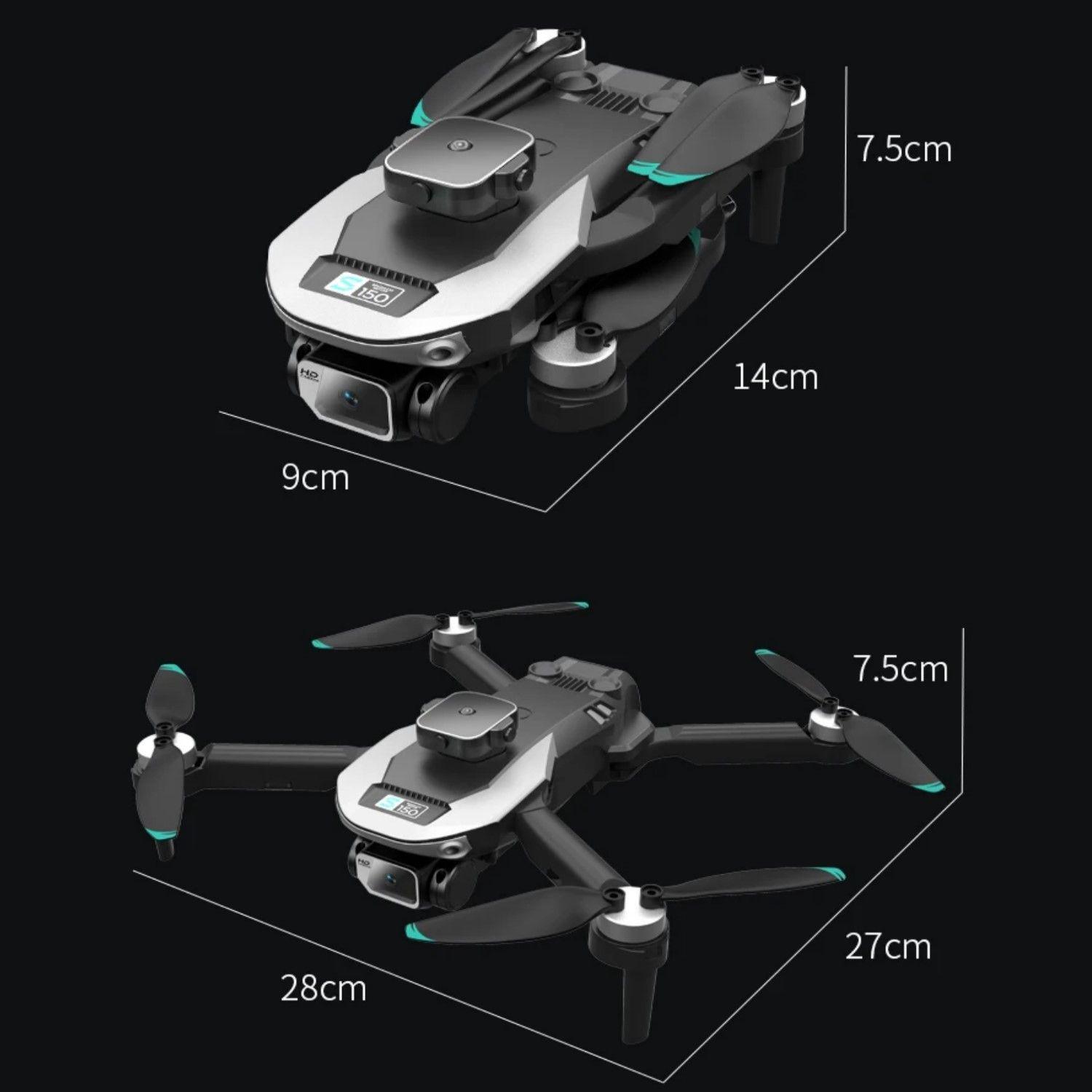 Dron Portátil WiFi SG107 MAX Plegable Dual Cámara-3