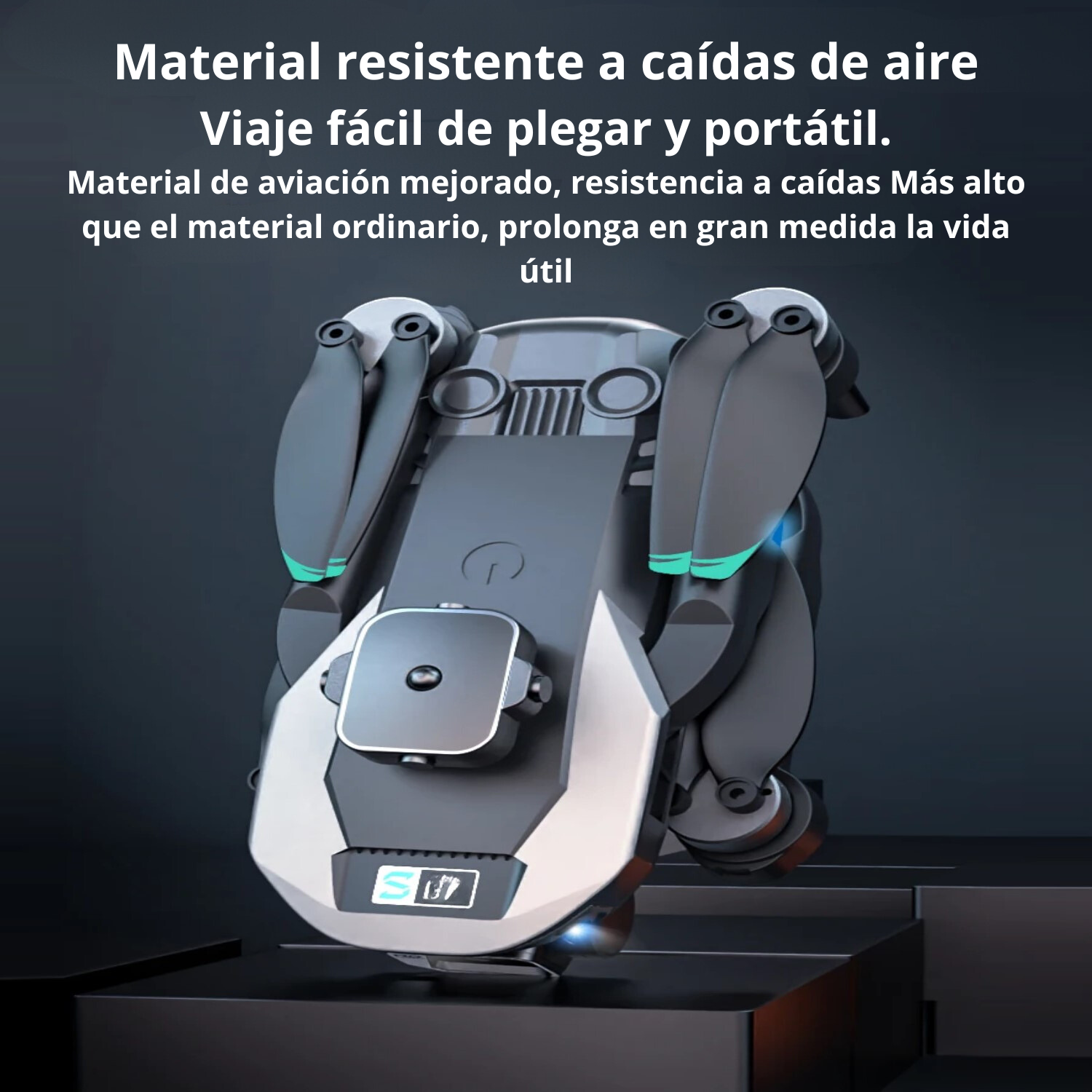 Dron Portátil WiFi SG107 MAX Plegable Dual Cámara-5