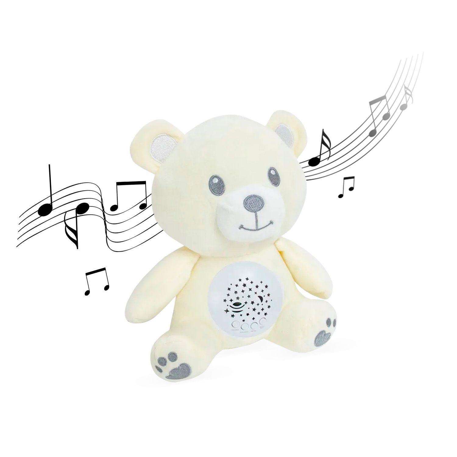 Osito de peluche con Proyector de música y luz-1