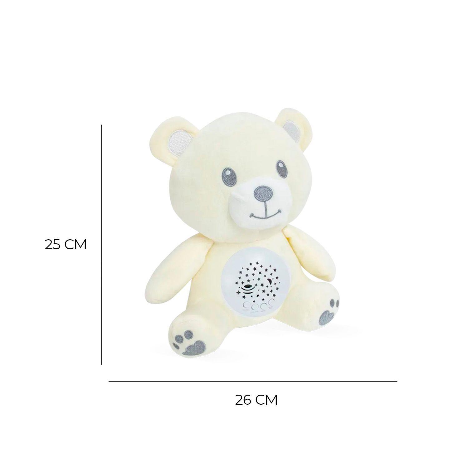 Osito de peluche con Proyector de música y luz-3