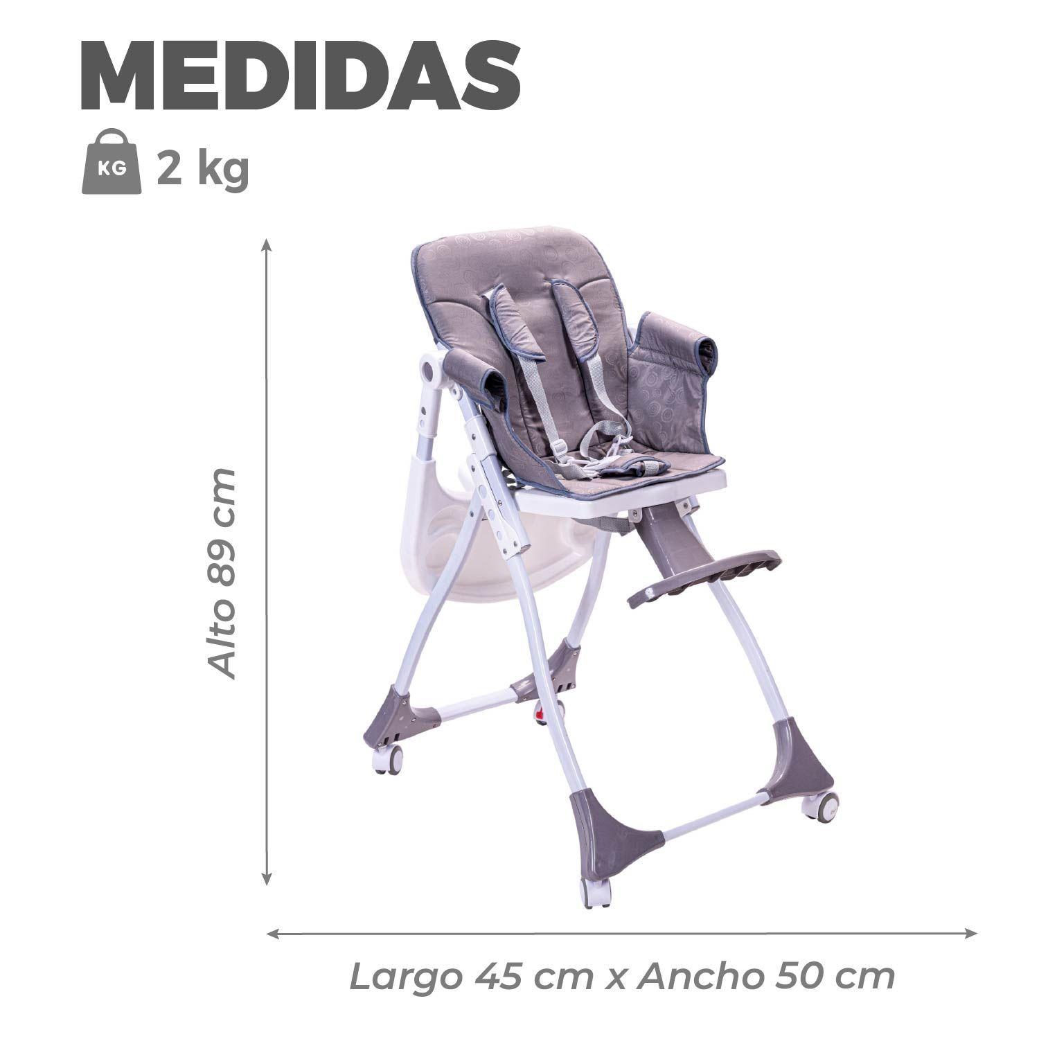 Silla Comer Bebe Plegable Folding -2
