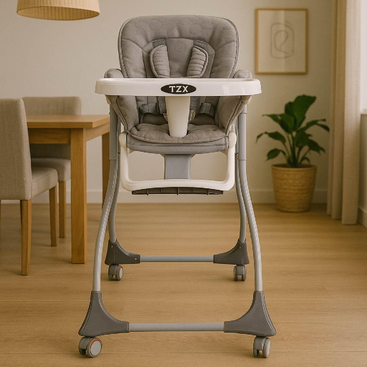 Silla Comer Bebe Plegable Folding -1