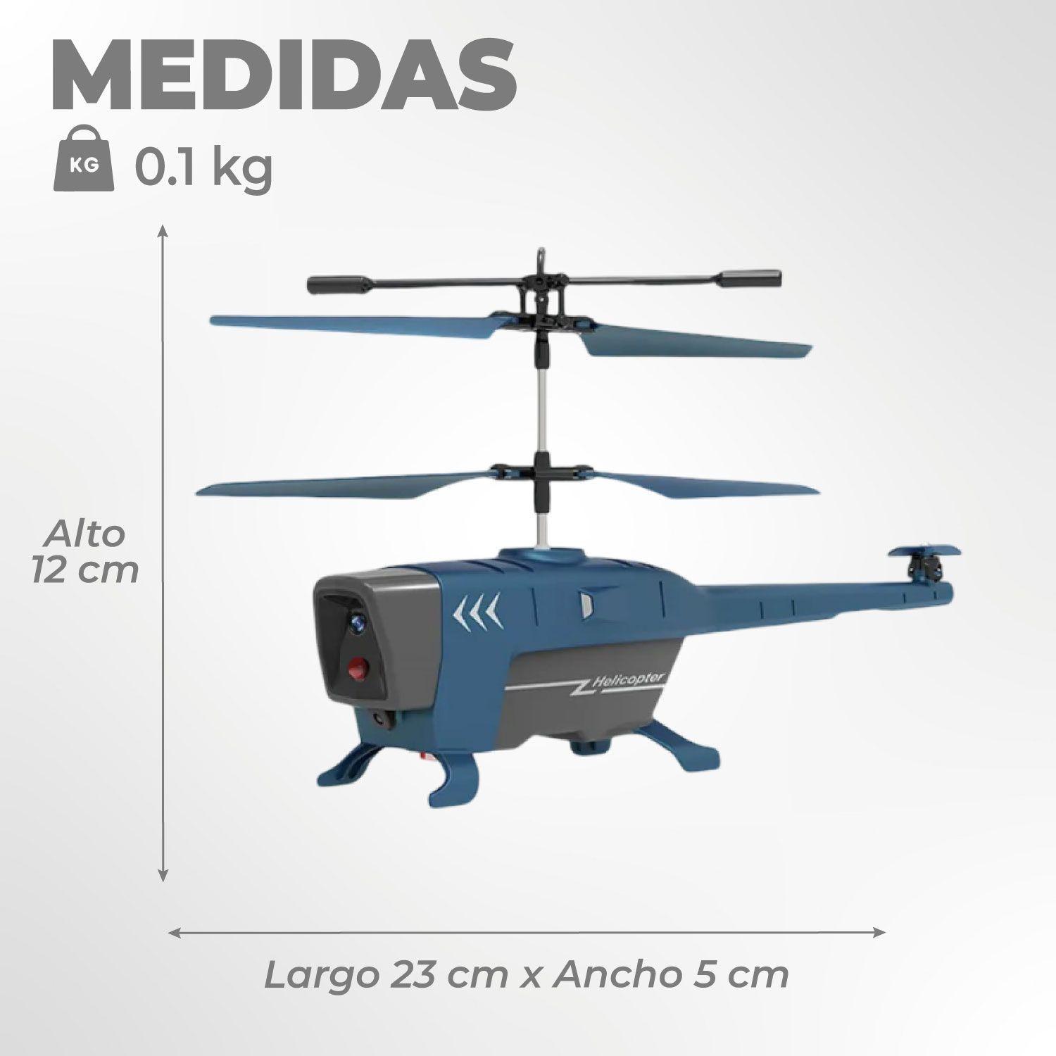 Helicóptero Avion Recargable Niños Control Remoto C128-2