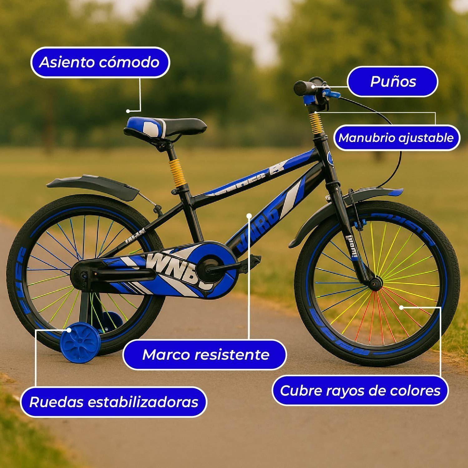 Bicicleta Niño Infantil Mountain Bike MTB Con Ruedas Aro 16-5