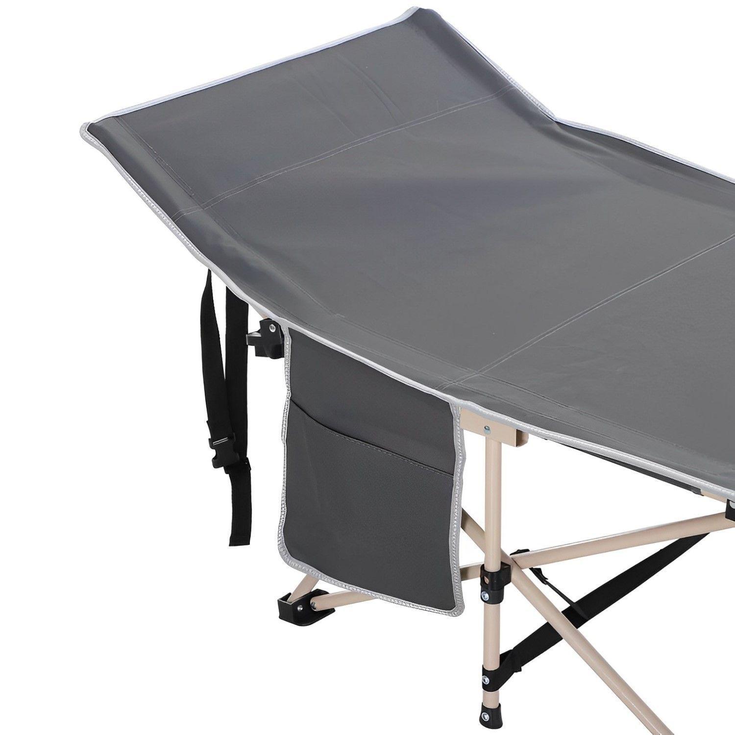 Catre Cama Campaña Camping Plegable + Bolso-4