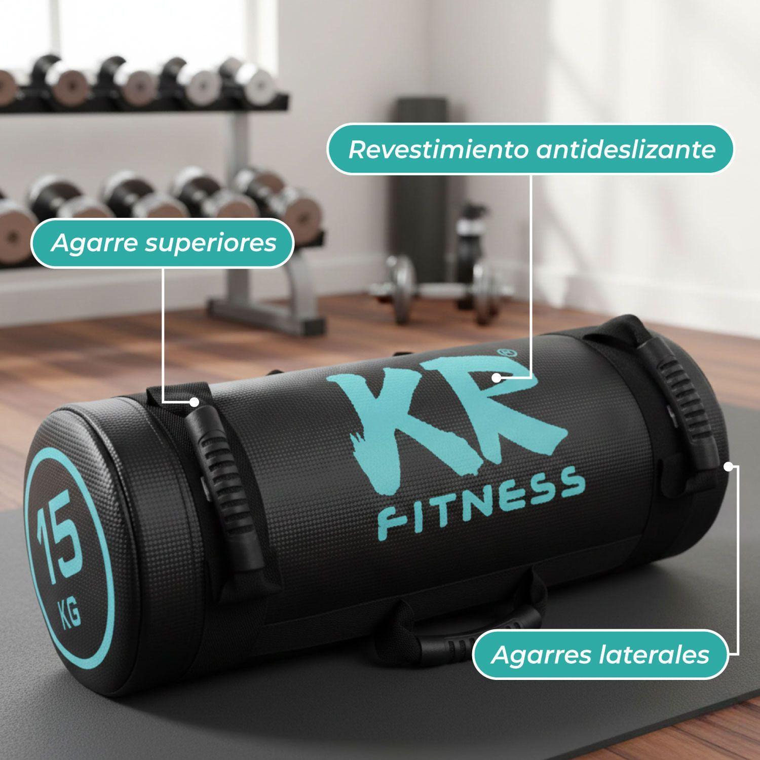 Saco Con Peso 15 kg. Bulgaro Entrenamiento Crossfit, Box y otros-5