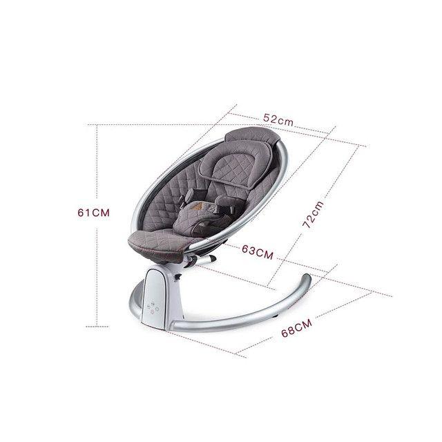 Silla inteligente para bebé asiento ajustable con temporizador y Bluetooth-5