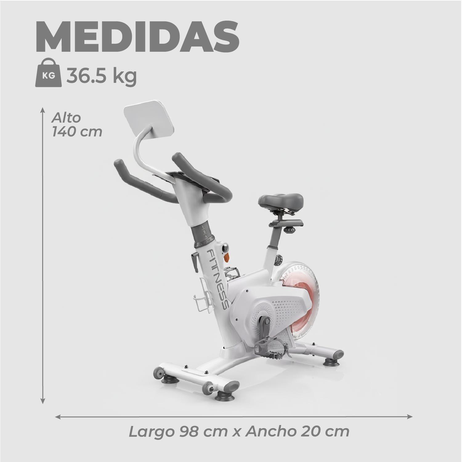 Bicicleta Spinning Magnetica Profesional k11 8 KG-2