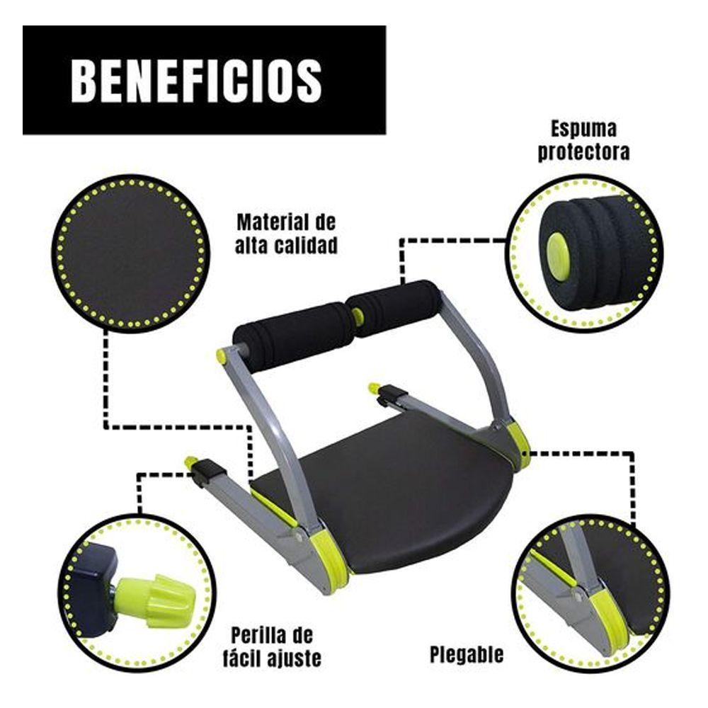 Maquina Abdominales Multifuncional Pro 6 en 1 Sportime-4