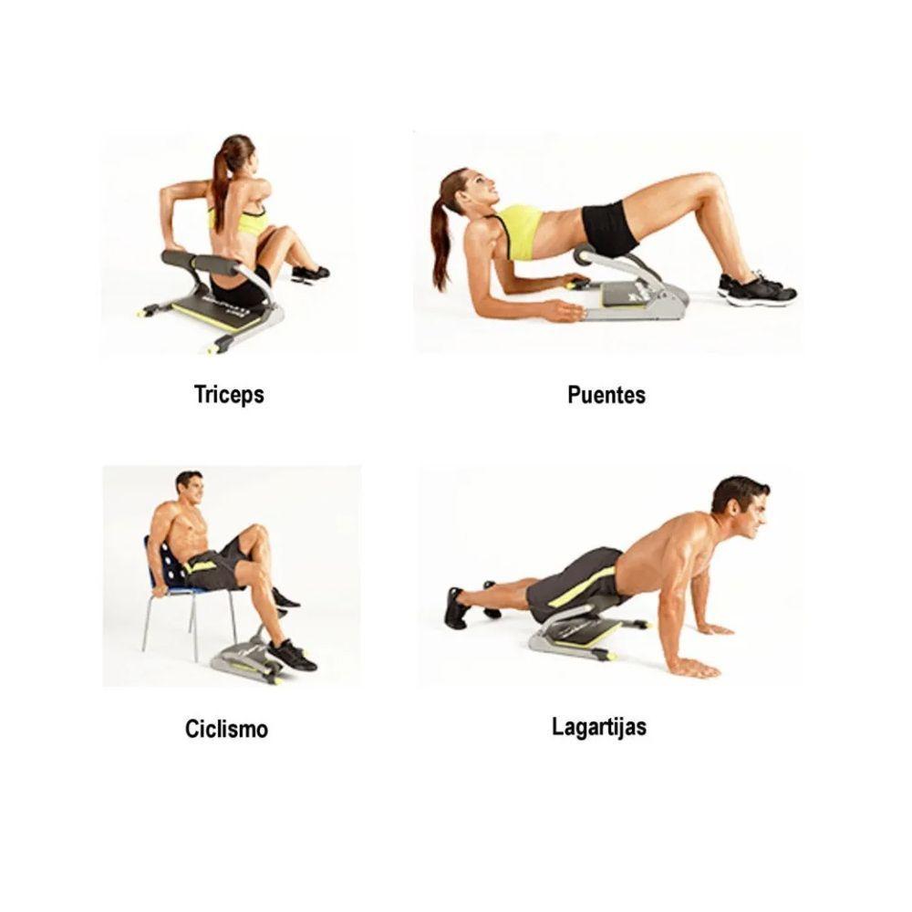 Maquina Abdominales Multifuncional Pro 6 en 1 Sportime-6