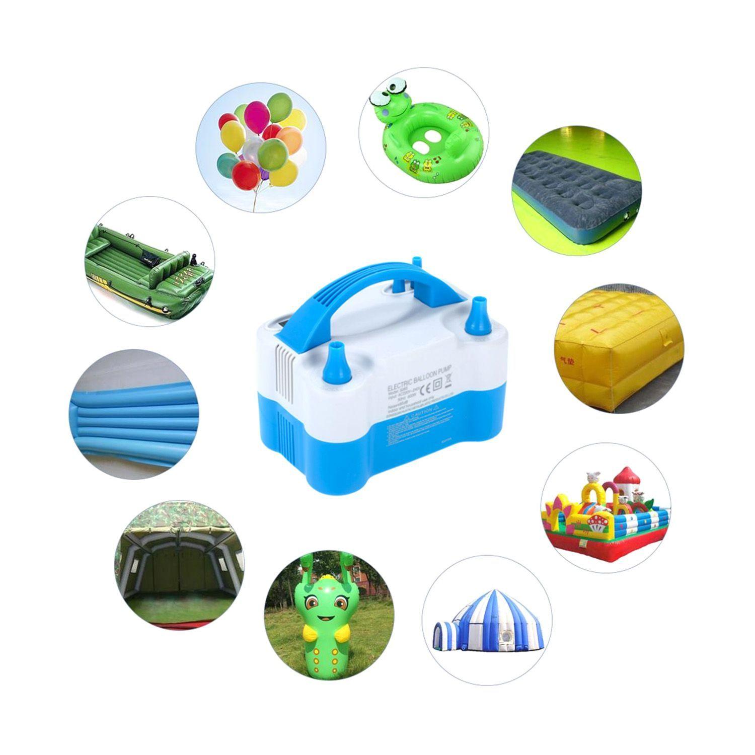 Inflador De Globos Eléctrico Portátil Doble Boquilla -4