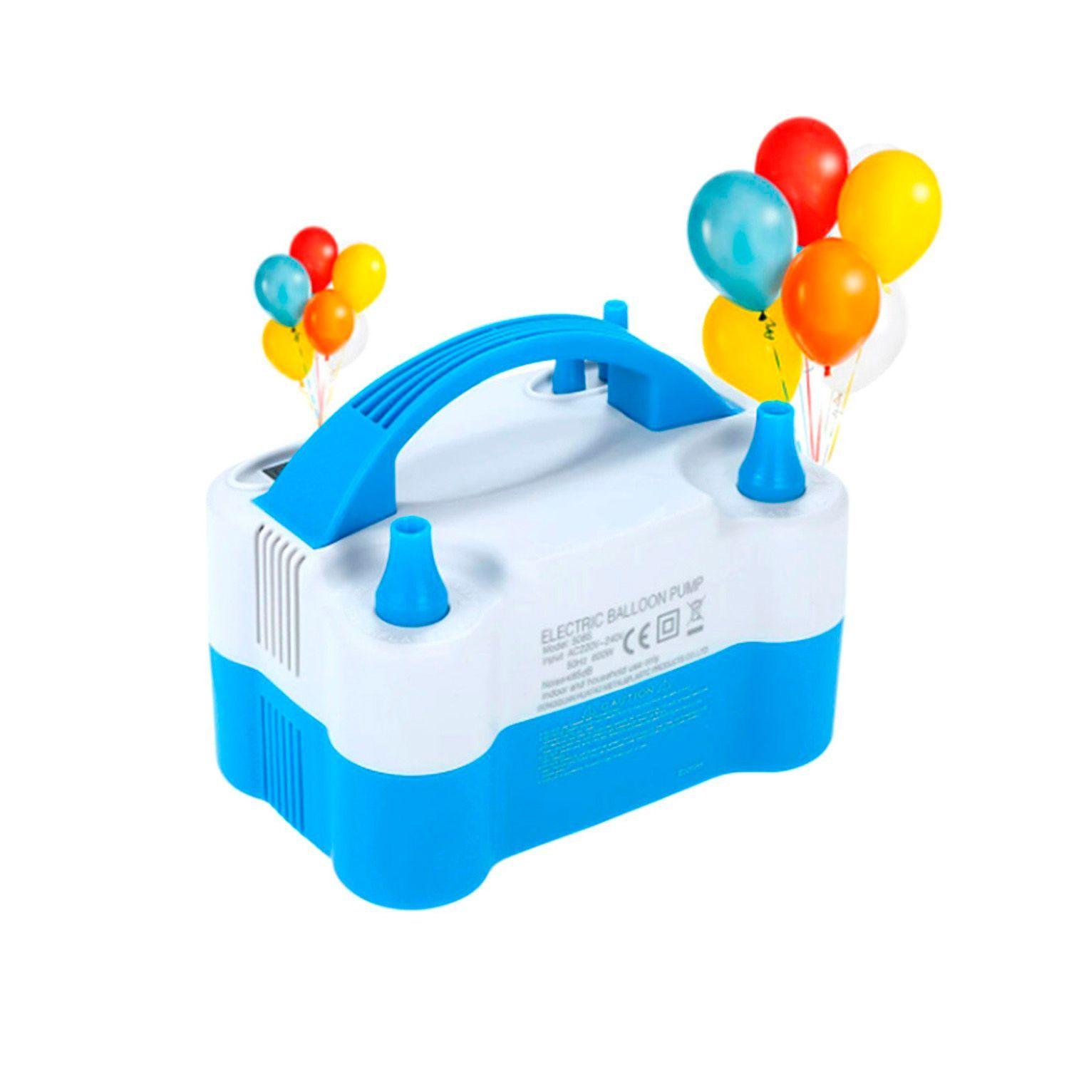 Inflador De Globos Eléctrico Portátil Doble Boquilla -0