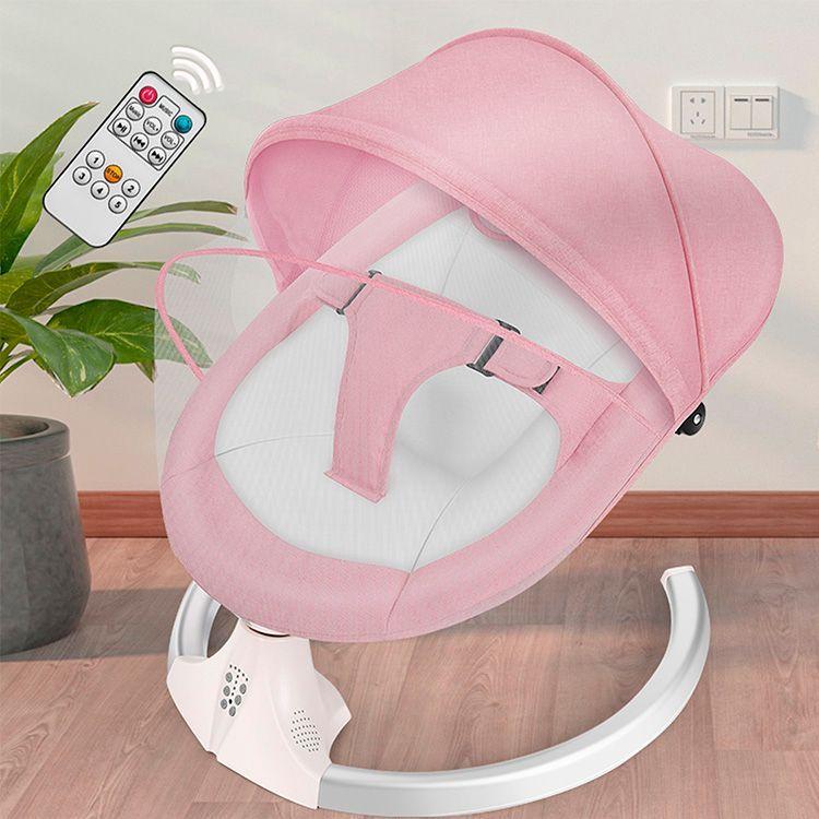 Silla Mecedora Electrica Inteligente Bebés Multifuncion Rosa-3