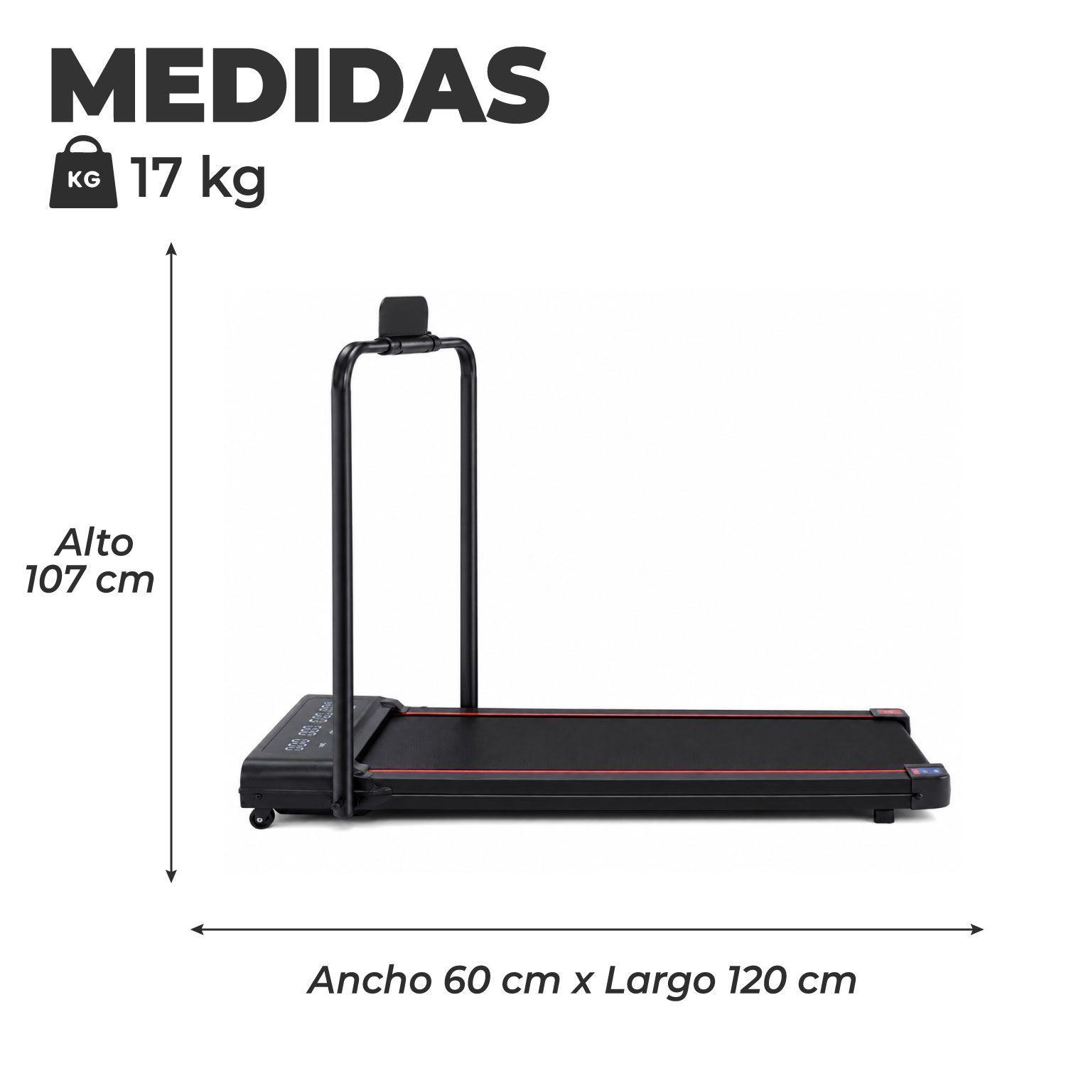 Trotadora caminadora Electrica plegable 2.0 hp, 8km/h-2