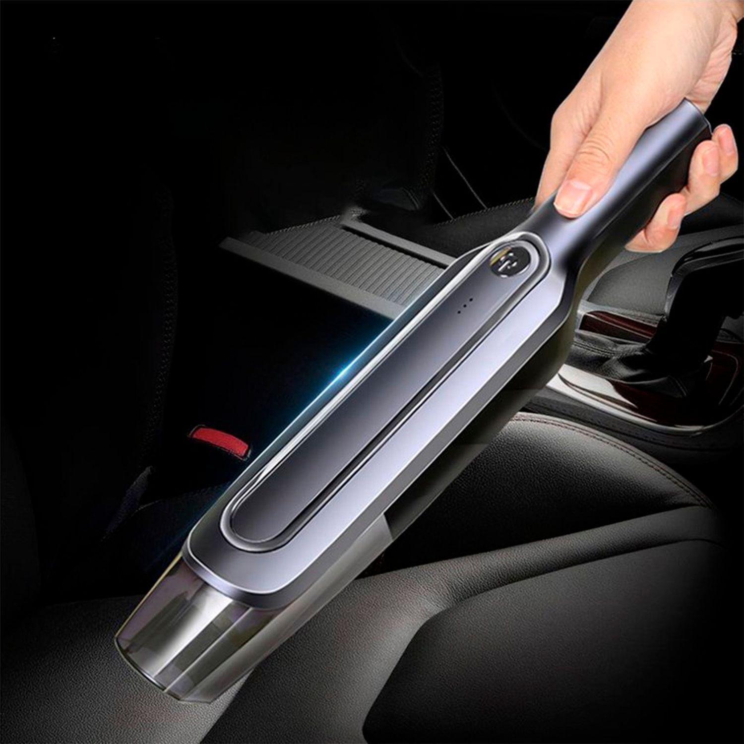 Aspiradora Inalámbrica Portátil de Mano Para Auto y Hogar-4