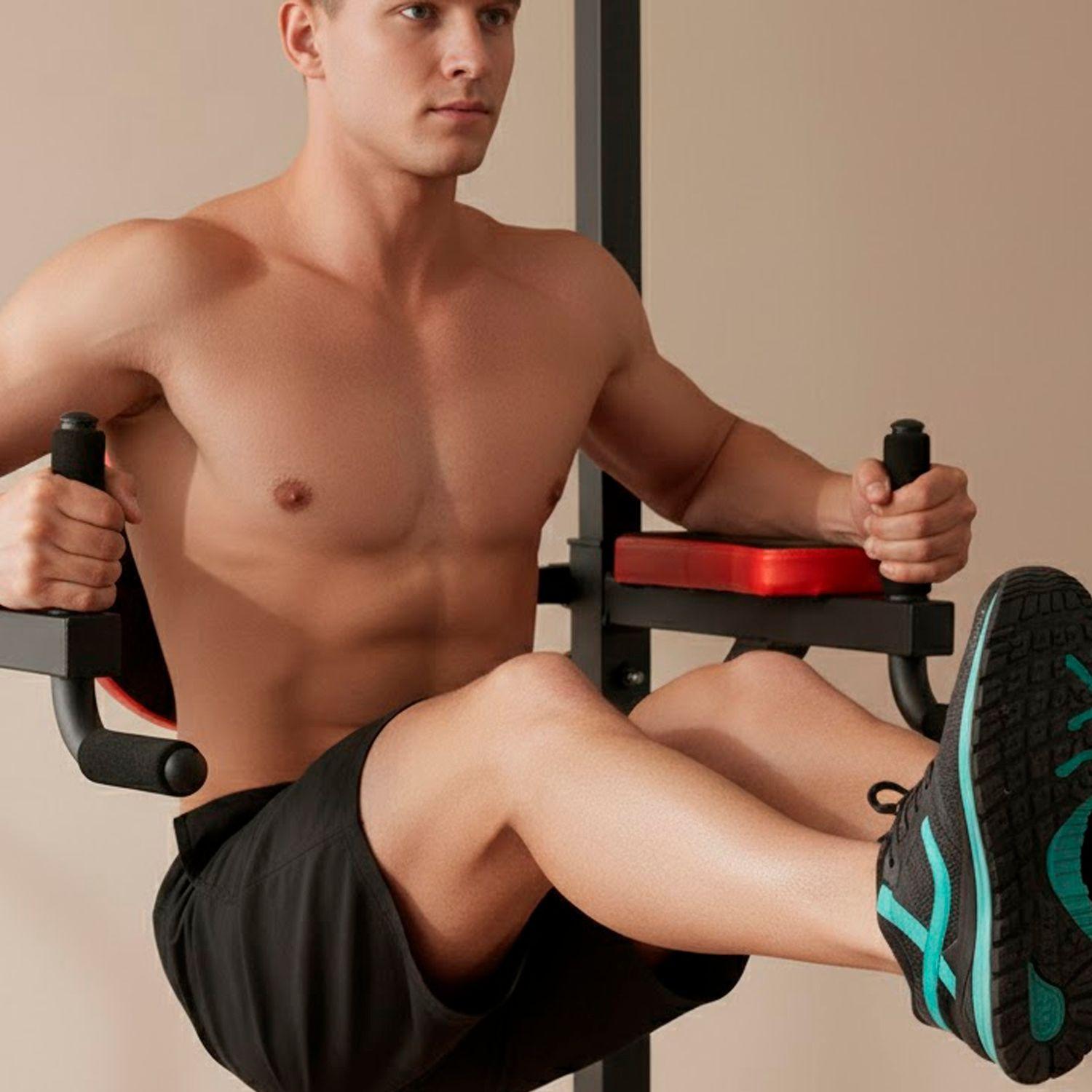 Torre Dominadas Estación Entrenamiento Multifuncional 20 en 1-4