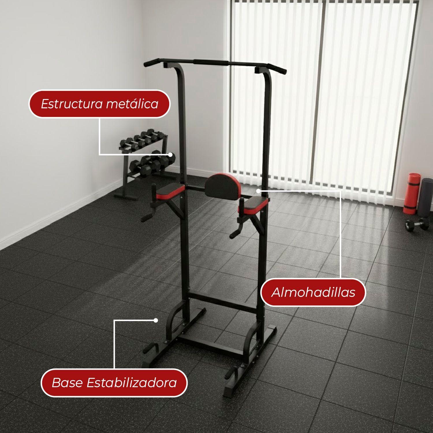 Torre Dominadas Estación Entrenamiento Multifuncional 20 en 1-5