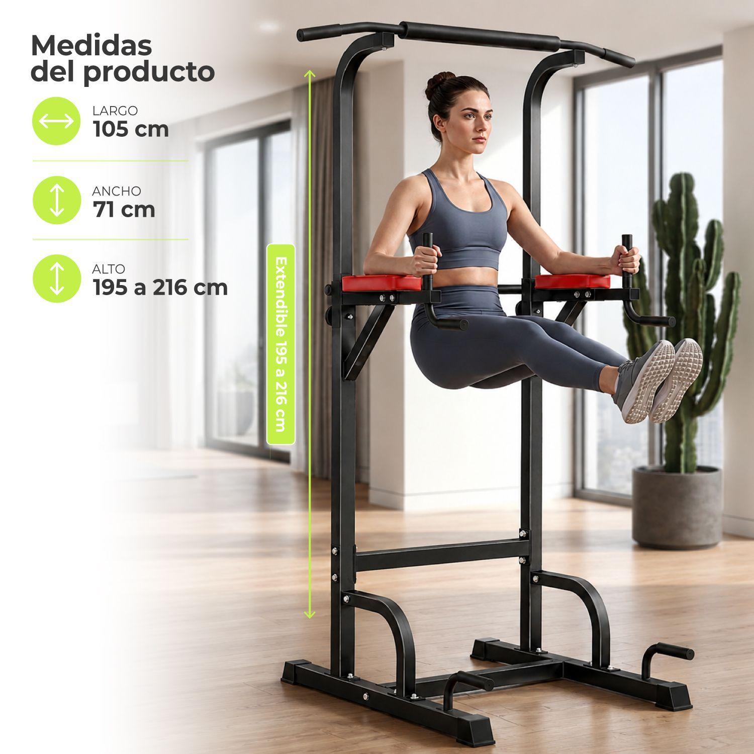Torre Dominadas Estación Entrenamiento Multifuncional 20 en 1-2