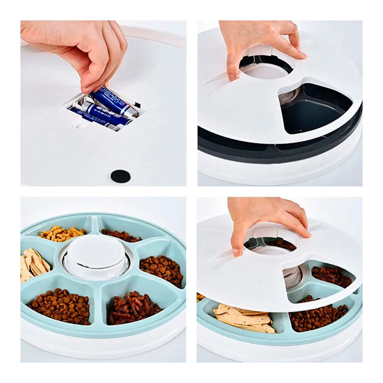 Dispensador Dosificador Automático Para Mascotas-3